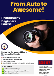 	Photography Beginners Course 2025